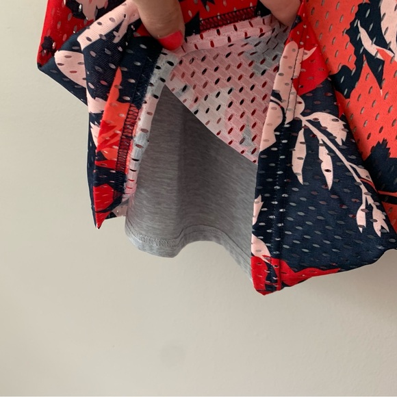 Champion Graphic Gard Reversible Mesh Jersey Floral Orange Navy NEW Size Large - Picture 7 of 14